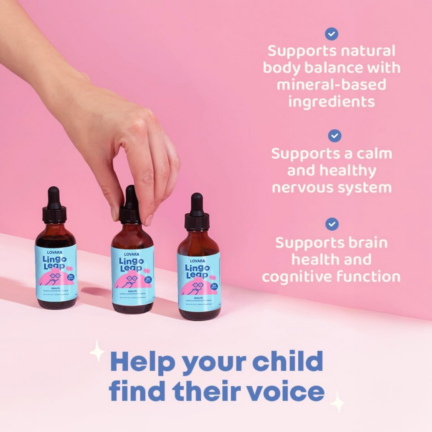 Lovara™ LingoLeap Zeolite Drops